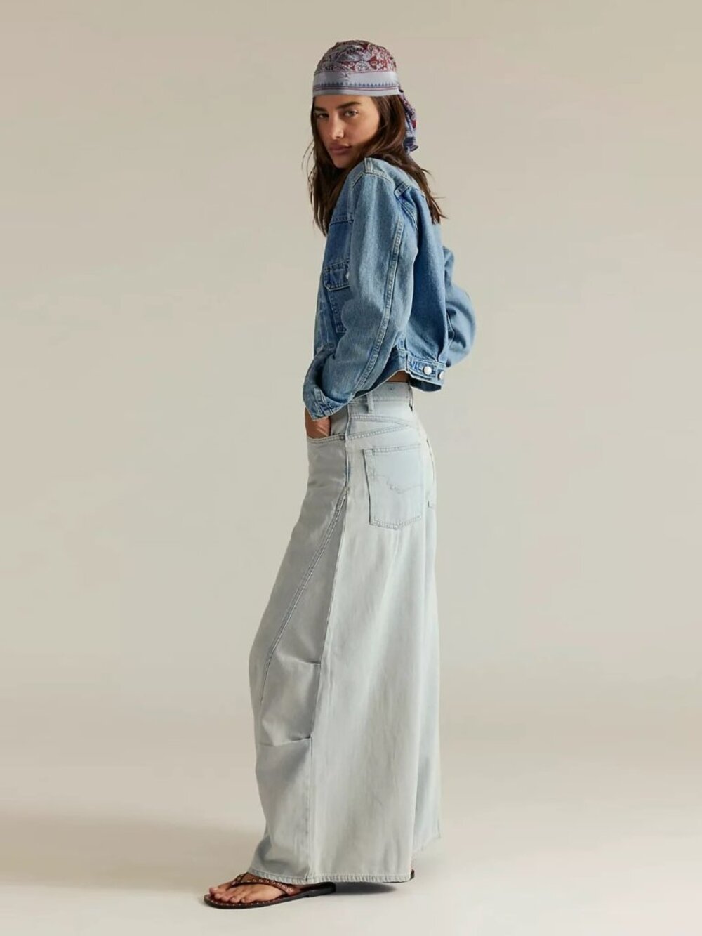 Free People Westward Demi Jeans NWT - Picture 7 of 14